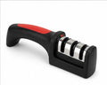 Knife Sharpener Manual 3 Stage Knives Sharpner Tool Advanced Knife Sharpener for Kitchen Knife Sharpner Knives Sharpening Tool for Steel Knives