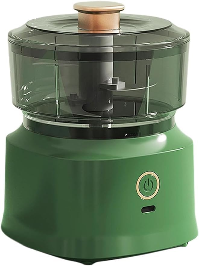 Rechargeable Mini Electric Chopper - Stainless Steel Blades, One-Touch Operation, Food Grade Cup, Easy to Clean Chopper for Mincing Garlic, Vegetable and Meat,Nuts(A1)