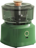 Rechargeable Mini Electric Chopper - Stainless Steel Blades, One-Touch Operation, Food Grade Cup, Easy to Clean Chopper for Mincing Garlic, Vegetable and Meat,Nuts(A1)